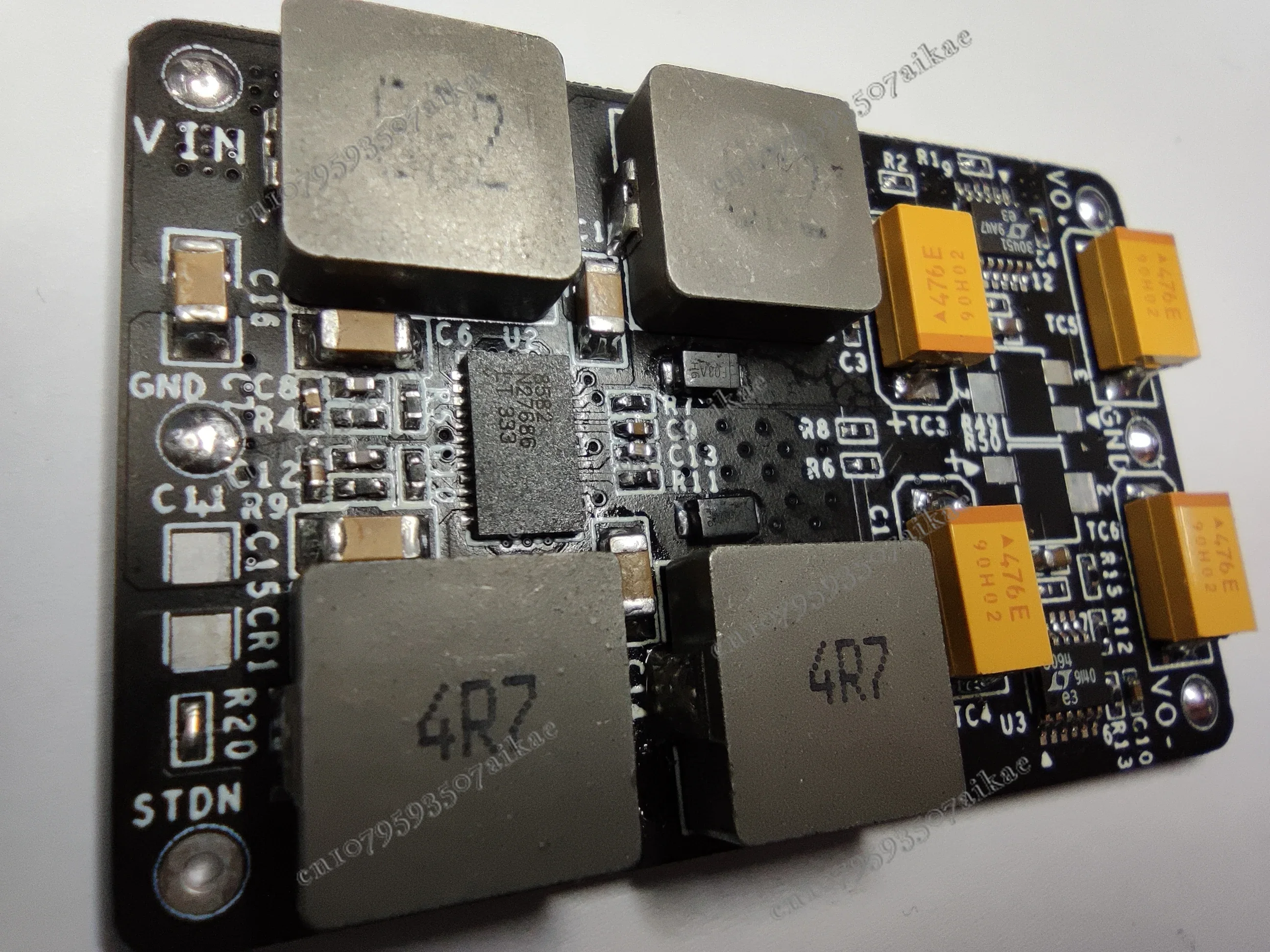 LT8582+LT3045+LT3094 Модуль питания с положительным и отрицательным разъемом 12 В двойным