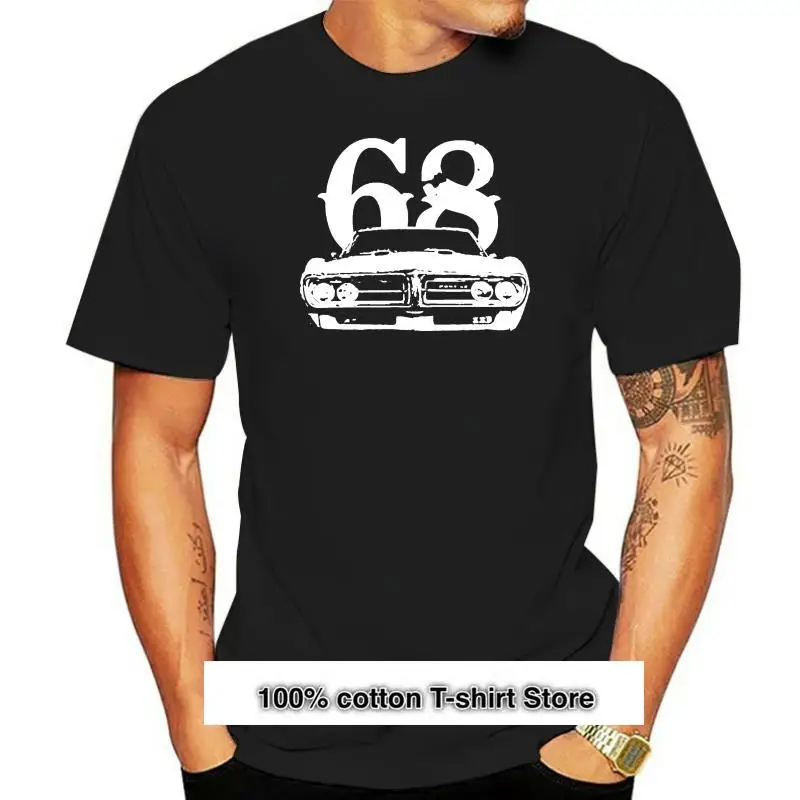 

Camiseta oscura con aspecto descolorido de Firebird Grill View, 1968