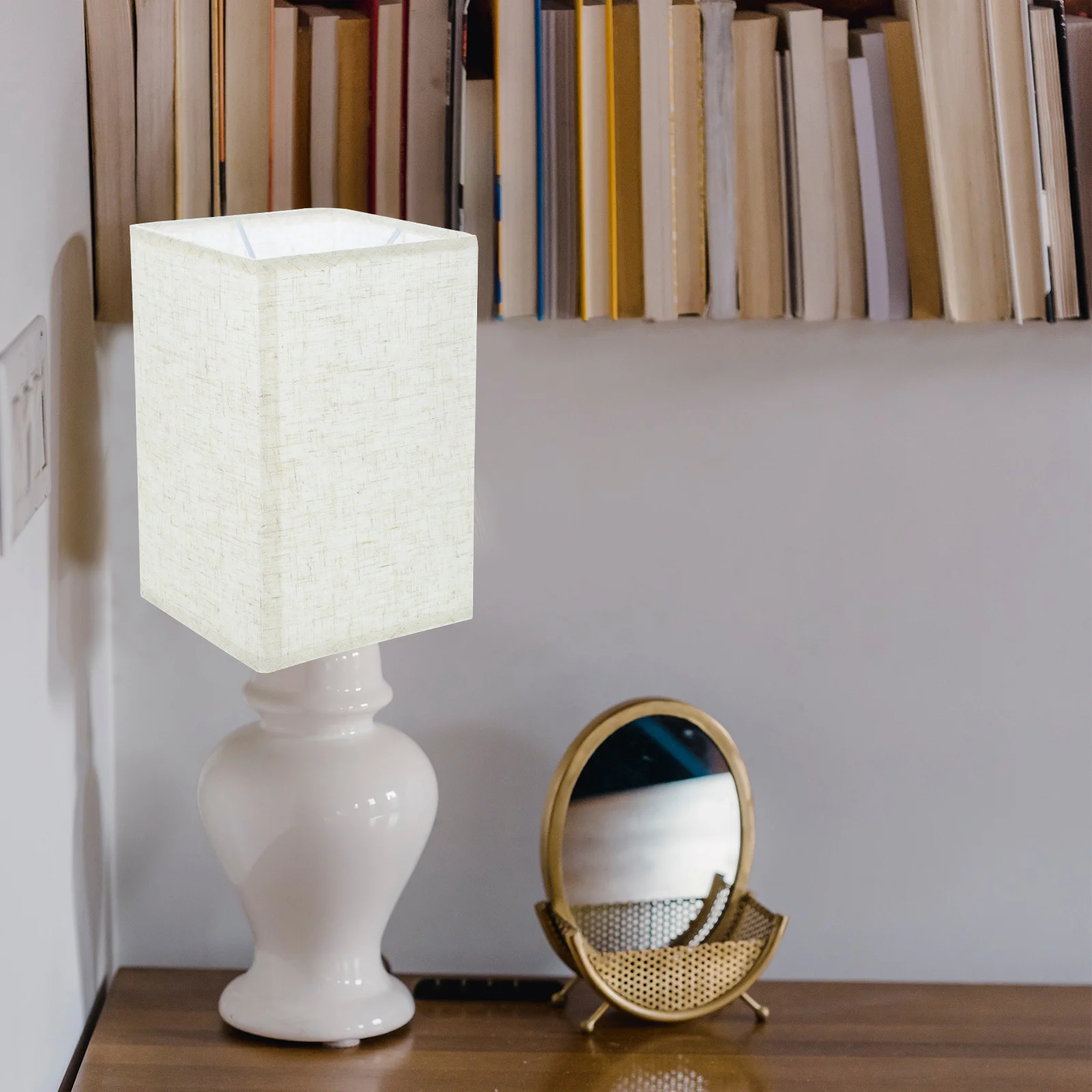 

Rustic Lamp Shades Linen Lampshade Ceiling Light Covers Square Lampshades Floor Screen