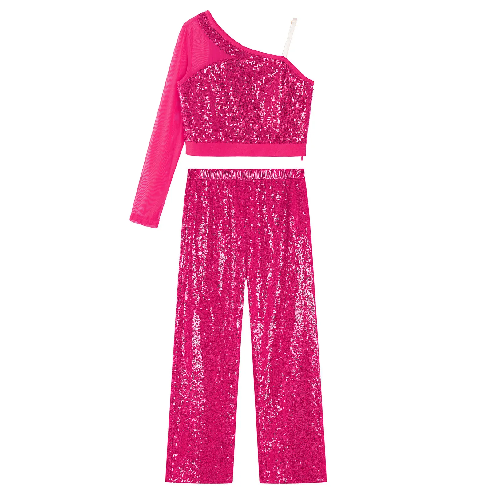 Детский танцевальный костюм для девочек в стиле хип-хоп