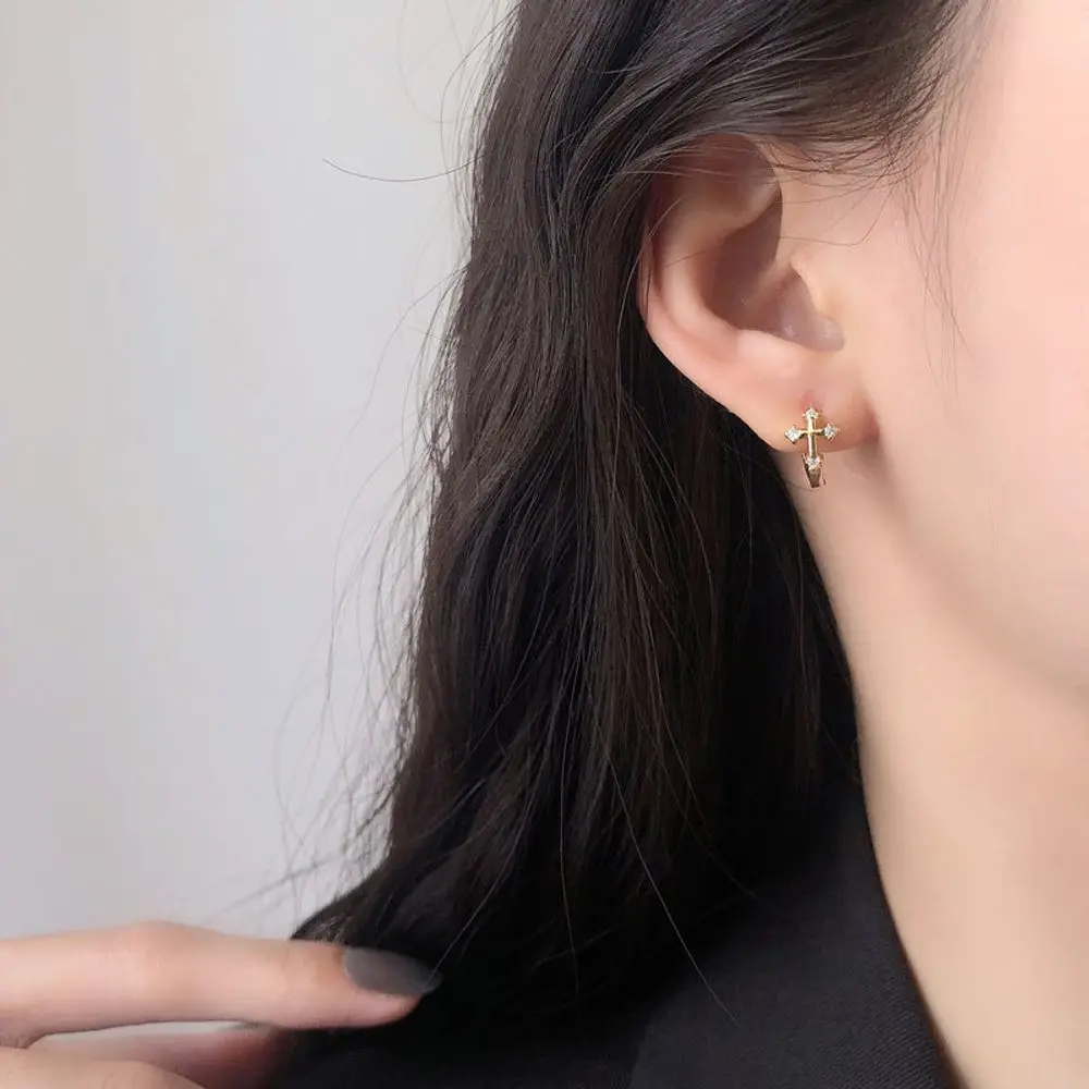 

Trendy Creative Vintage Retro Fashion Elegant Korean Style Ear Stud Women Earrings Rhinestone Fashion Jewelry
