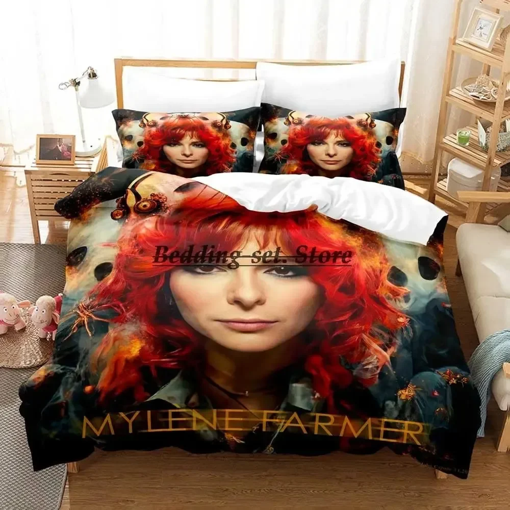 Комплект постельного белья Personelity Mylene Farmer Single Twin Full Queen King Size комплект для