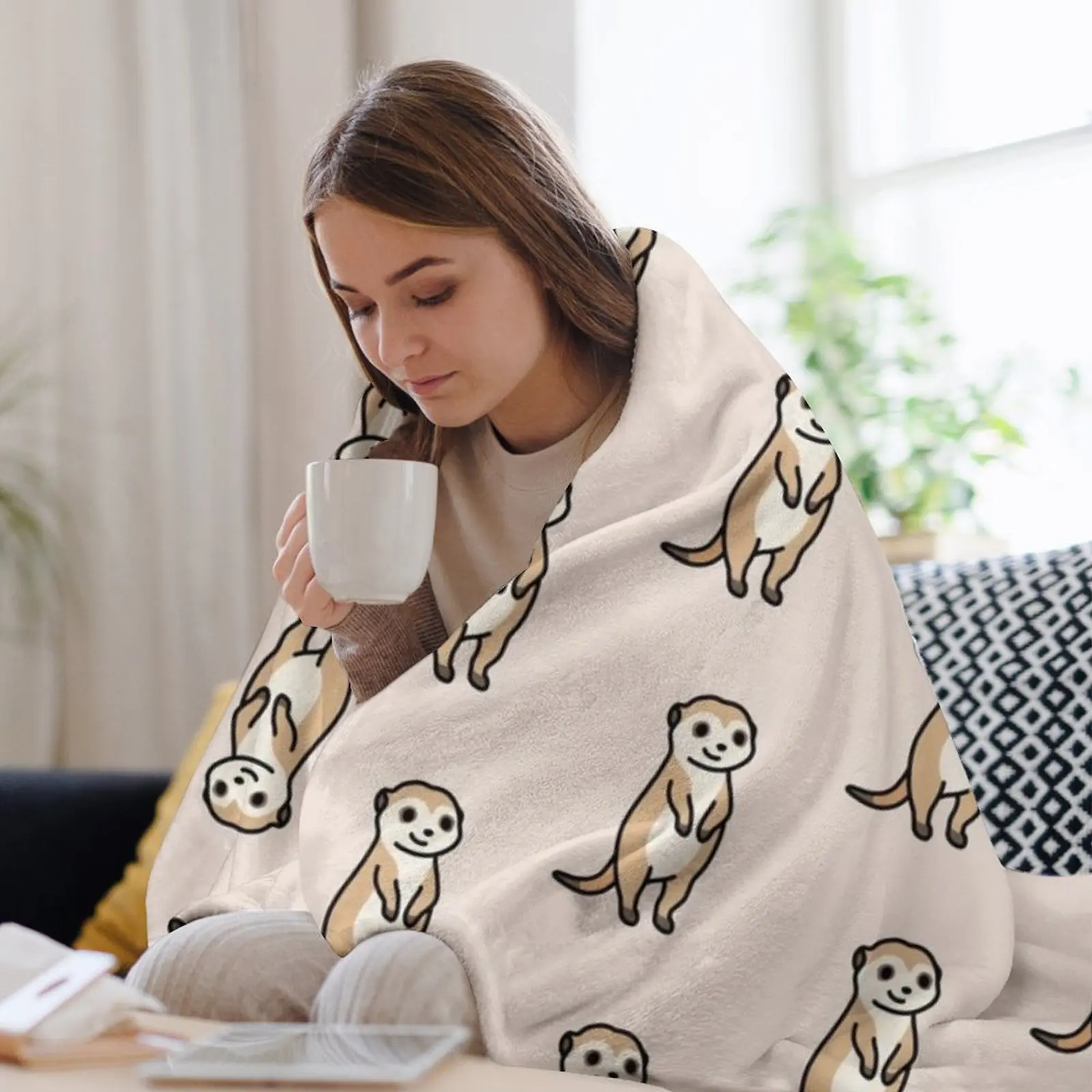 Одеяло Meerkat рождественские подарки Одеяла