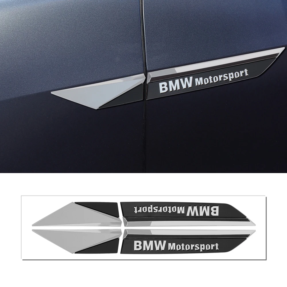 ABS наклейка для украшения кузова автомобиля авто эмблема логотип на крыло Bmw M