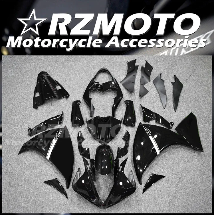 

Новый комплект обтекателей из АБС-пластика подходит для YAMAHA YZF- R1 2009 2010 2011 обтекатель 09 10 11 комплект обтекателей черный яркий