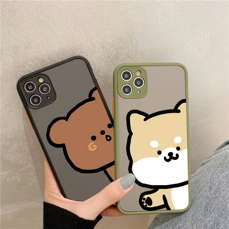 

Cute Pig Phone Case For iPhone SE2 7 8 Plus 14 13 12 11 Pro Max Mini 14 Plus Cartoon Probe animal Case For iPhone XS X XR Cover