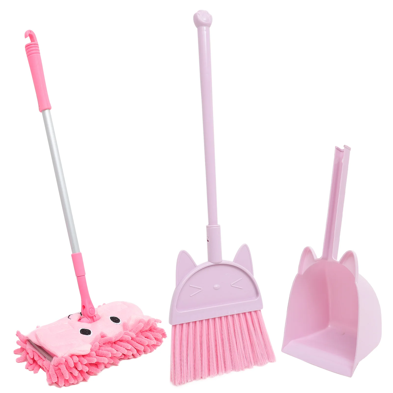 Набор швабр метла совок детские игрушки для малышей из нержавеющей стали