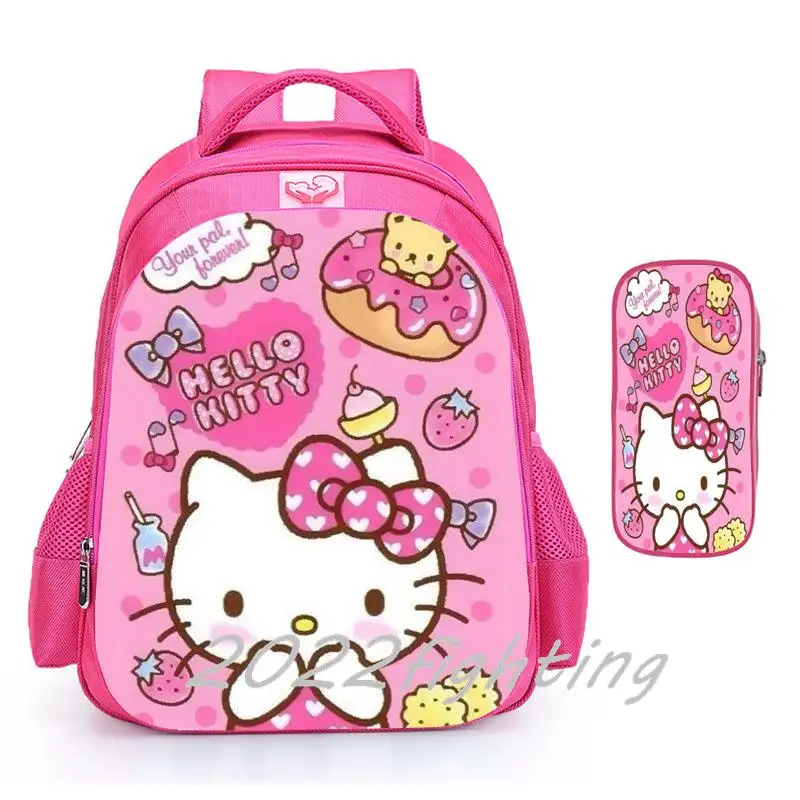Школьные ранцы MINISO Hello Kitty милые ортопедические для девочек начальной школы