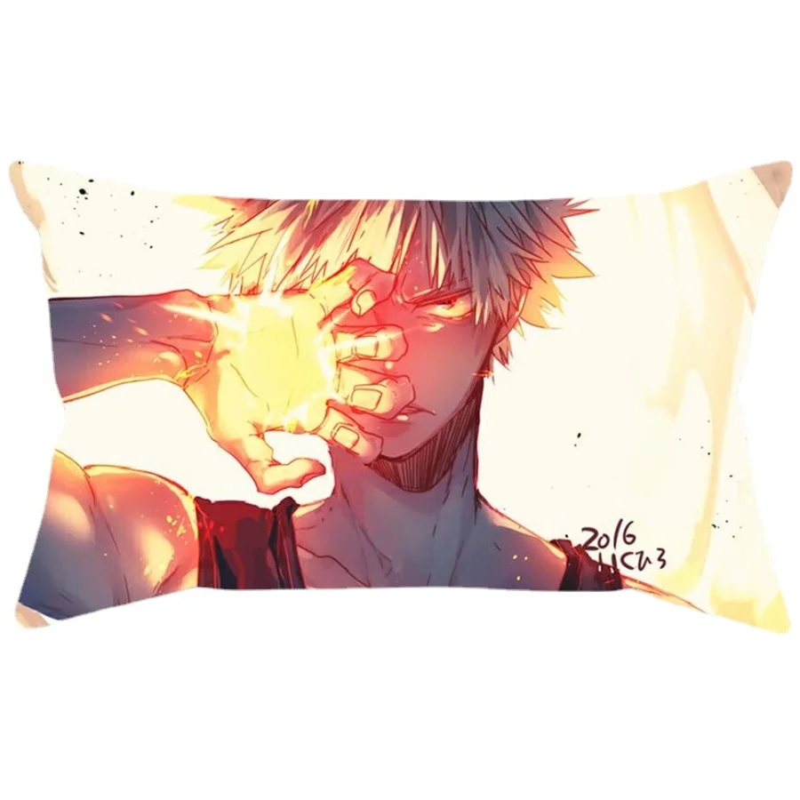 Наволочка с принтом Моя геройская Академия 50x30 см |