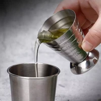 75ml mojito bartending measuring cup bar stainless steel ounce cup cocktail drink mixer cup wine scale tools bartender shaker