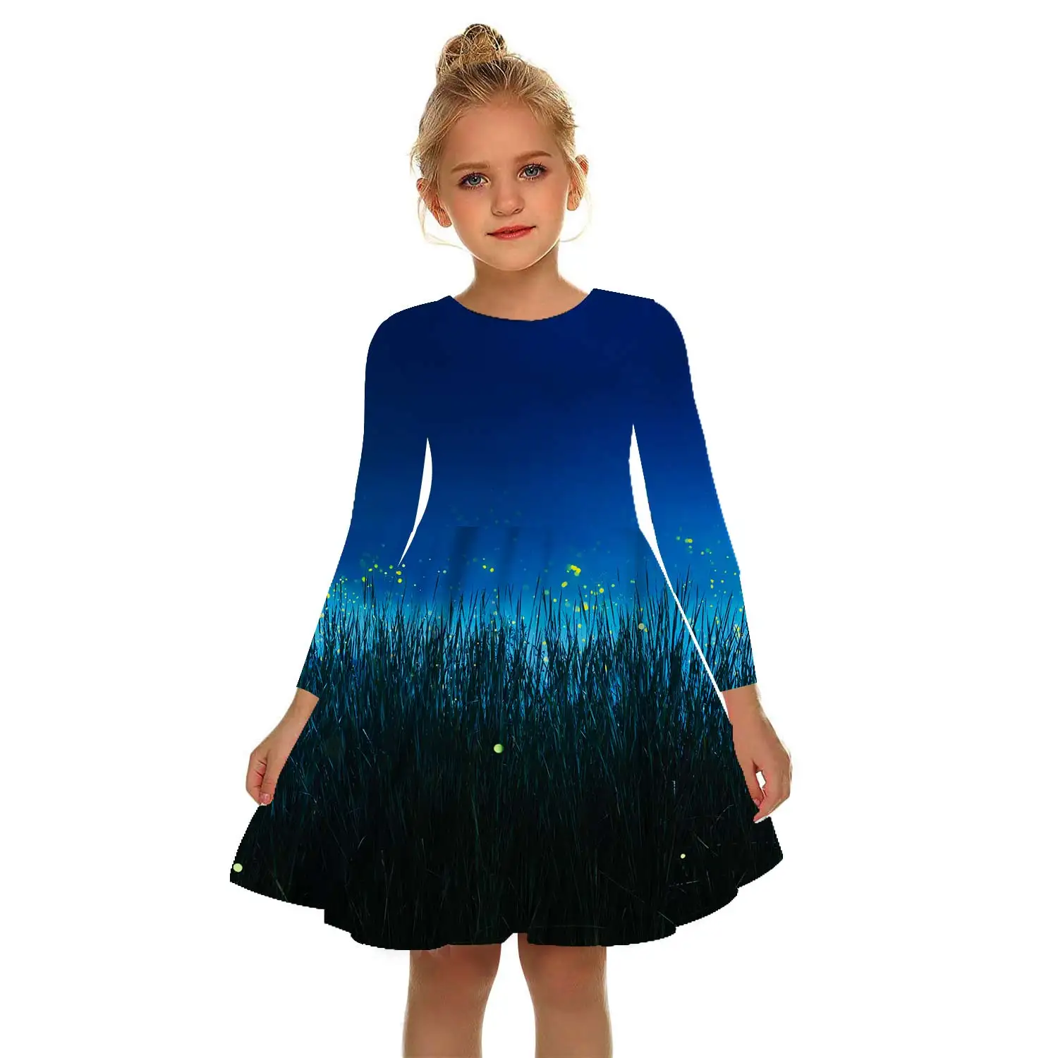 Женское летнее платье с цветочным принтом без рукавов |