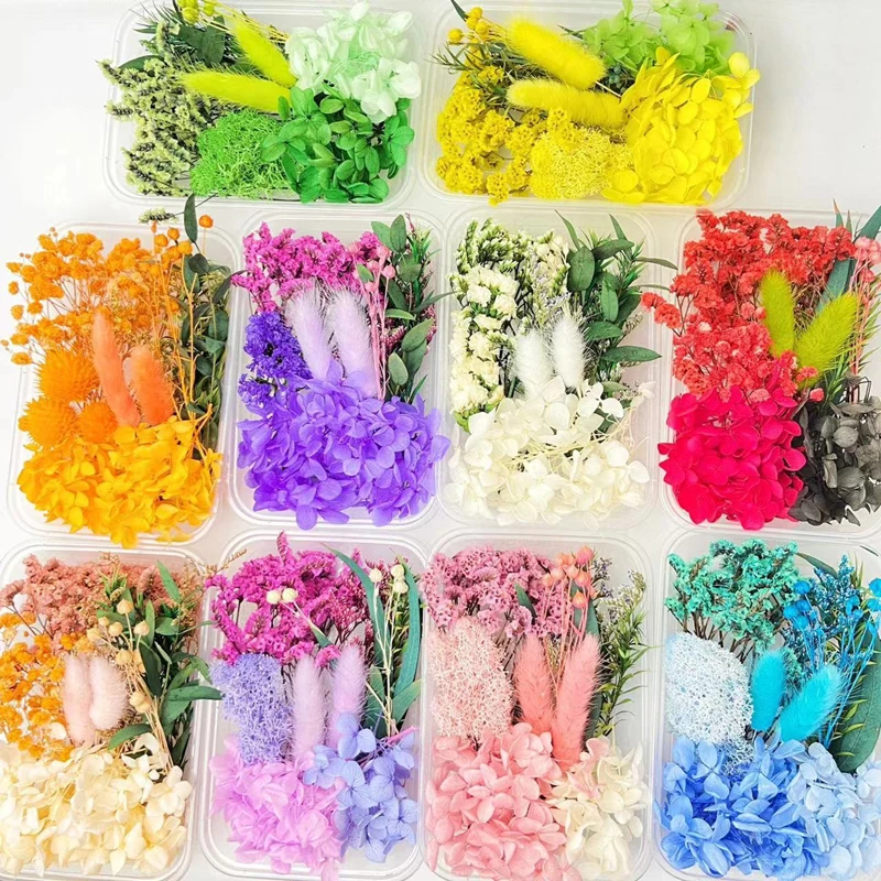 

Natural Dried Flowers for Candles Mold Epoxy Resin DIY Making Decoration Home Accessories Crafts Party Supplies Floral Decors