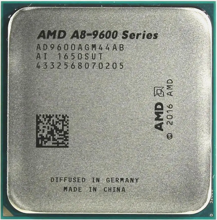 

Б/у AMD A8-Series A8 9600 3,1 GHz б/у 65W четырехъядерный процессор Socket AM4