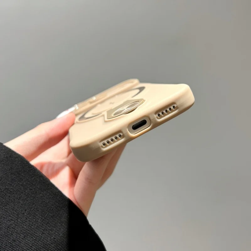 Для Magsafe Small Tail Чехол с магнитной подставкой и беспроводной зарядкой для iPhone 17 Air 14 15 13 11 12 16 Pro Max Plus Противоударный чехол из ТПУ (art.: 3920d3cd626dc) - 3920d3cd626dc