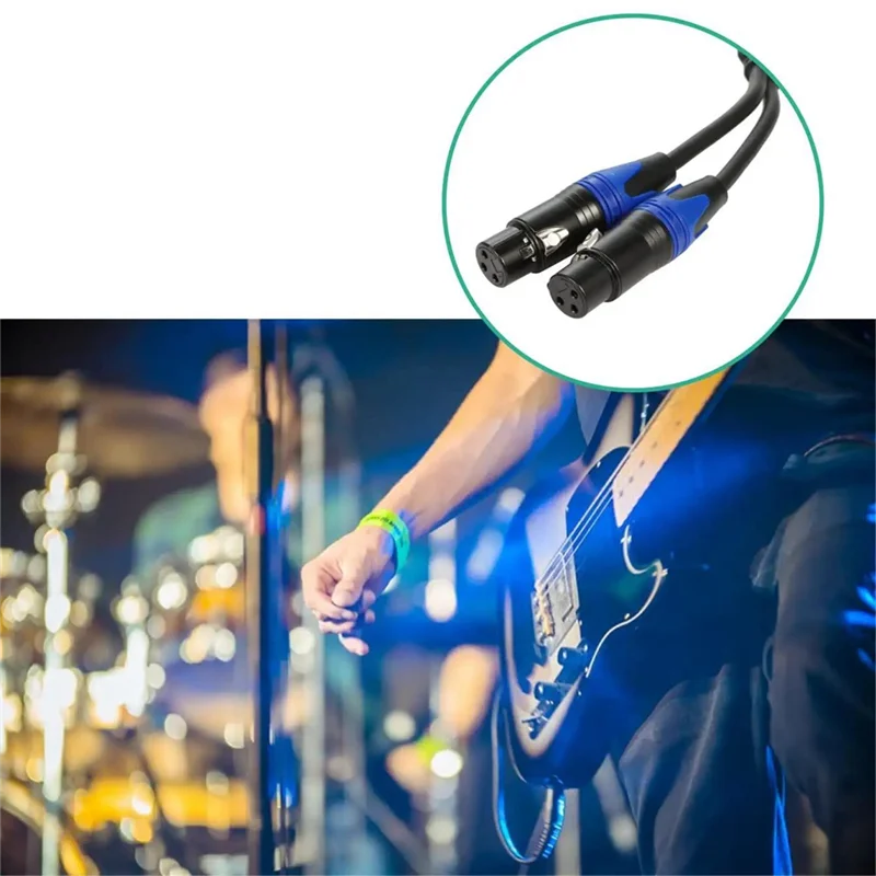 Штекер-2 гнезда XLR Y 1 шт