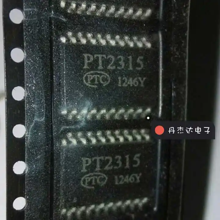 

30 шт. Оригинальный Новый 30 шт. Оригинальный Новый PT2315 Тайвань Pucheng PTC 2-канальный Аудиопроцессор IC SOP-20