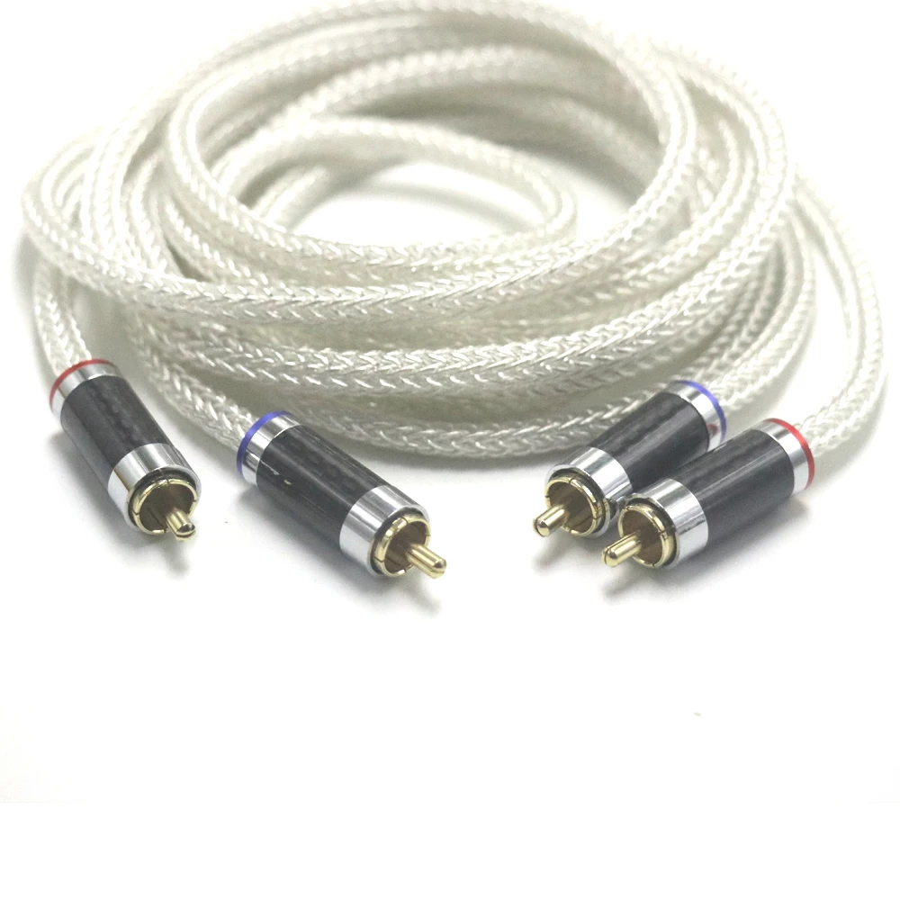 Кабель OCC из чистого серебра 16-жильный