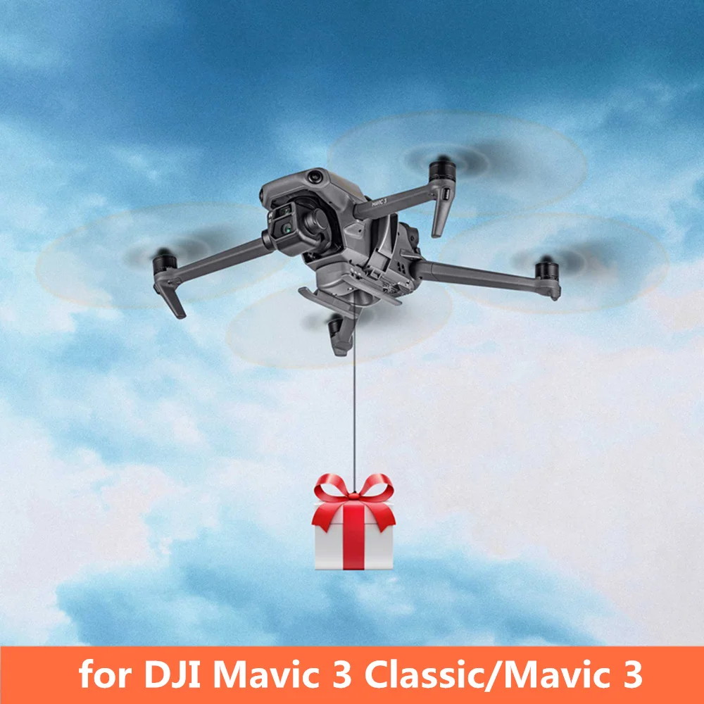 

For DJI Mavic 3 Classic Airdrop System For Mavic 3 Drone Air-dropping Wedding Gift Delivery Dispenser Remote Thrower for Mavic 3