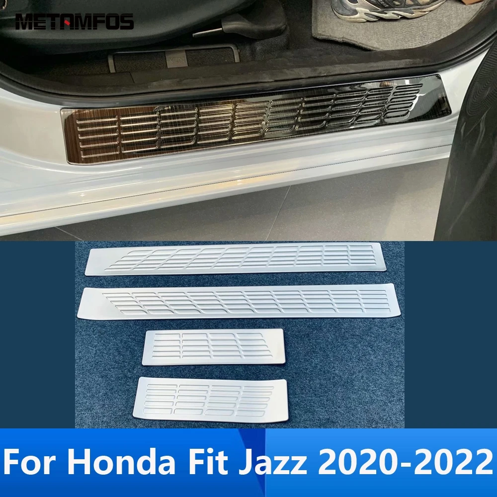 

Накладка на порог двери для Honda Fit Jazz 2020 2021 2022