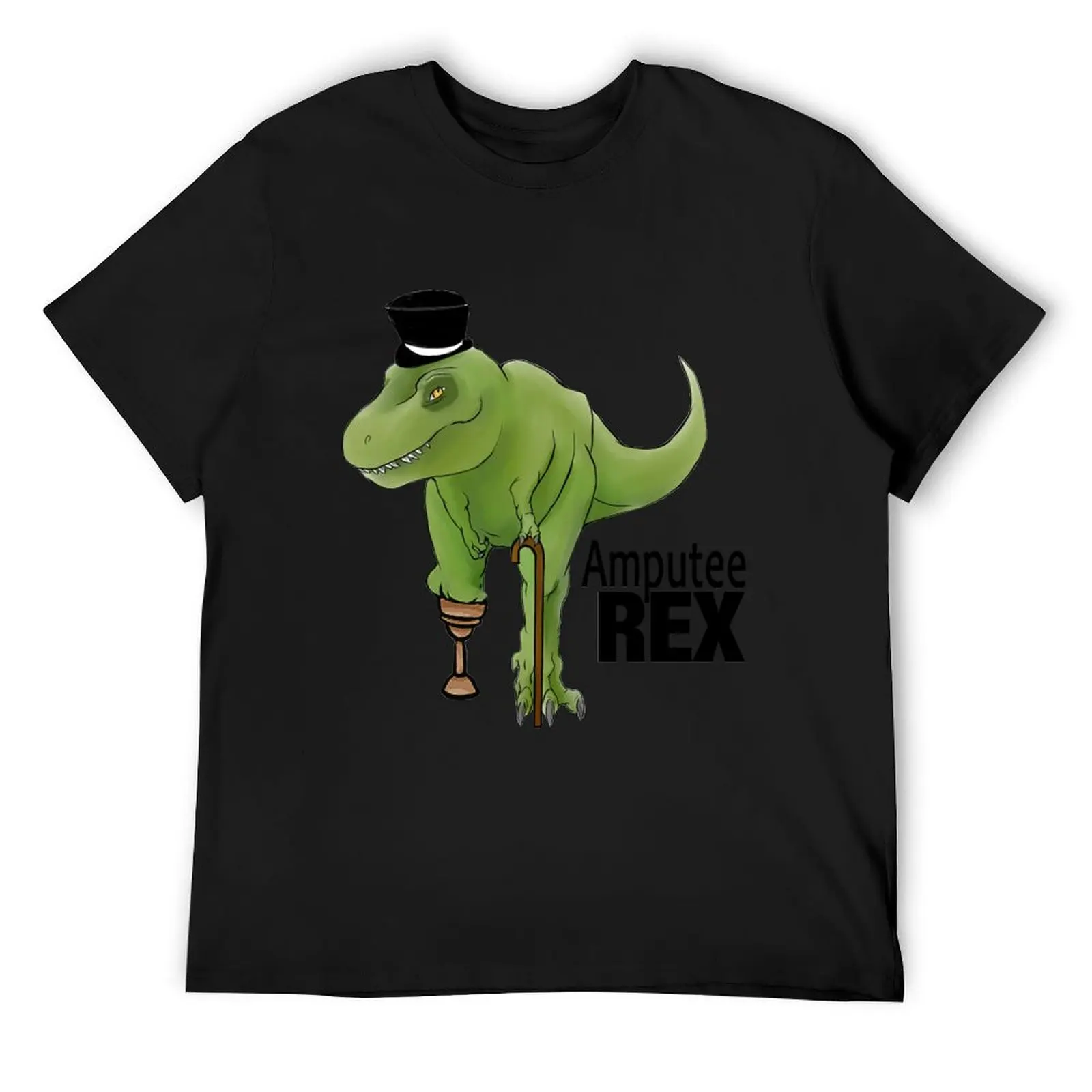 Футболка Amputee Rex мешковатые рубашки футболка с рисунком винтажные мужские