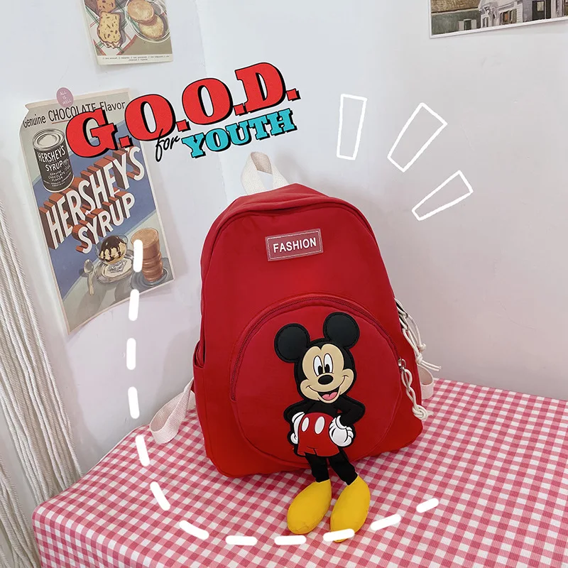 

Disney's new ins Western style Mickey Mouse children boys and girls kindergarten cartoon cute backpack