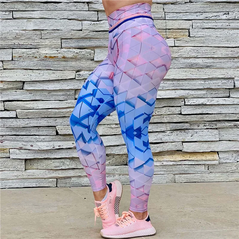 

Women Yoga Pants High Waist Sports Gym Leggings Push Up Female Fitness Sexy Leggings Slim Workout Leggings