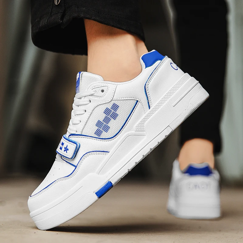 Мужские кроссовки на платформе обувь высокого качества уличная для скейтборда