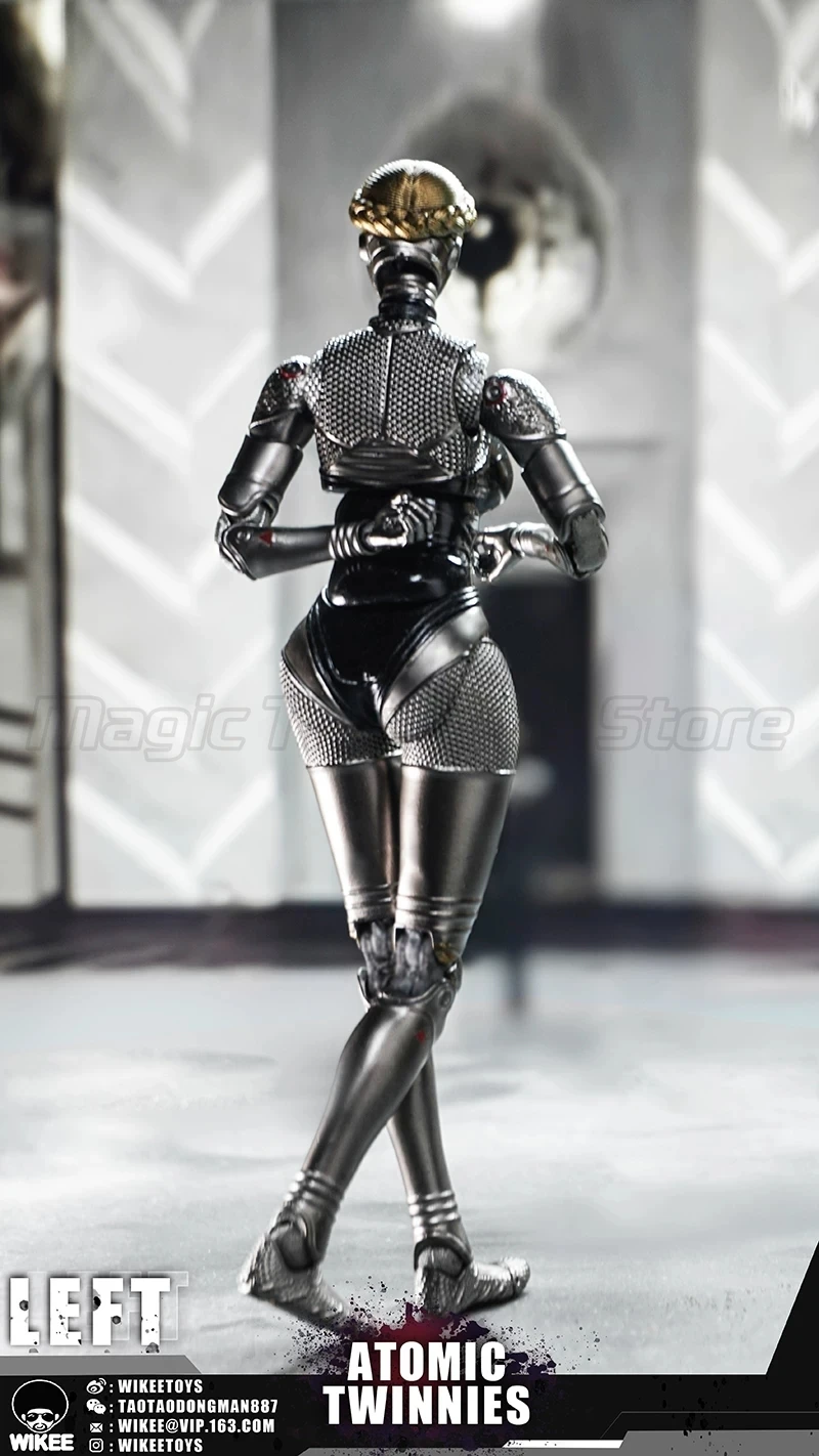 Фото 【MT】Wikeetoys ATOMIC TWINHIES Танцующие роботы-двойняшки 1/12, фигурка №3