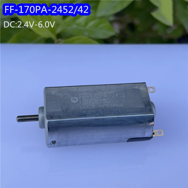 

Mabuchi FF-170PA Electric Shaver Motor DC 2.4V 3.6V 5V 6V 18500RPM High Speed Metal Brush DIY Razor Hobby Toy Car Boat Model