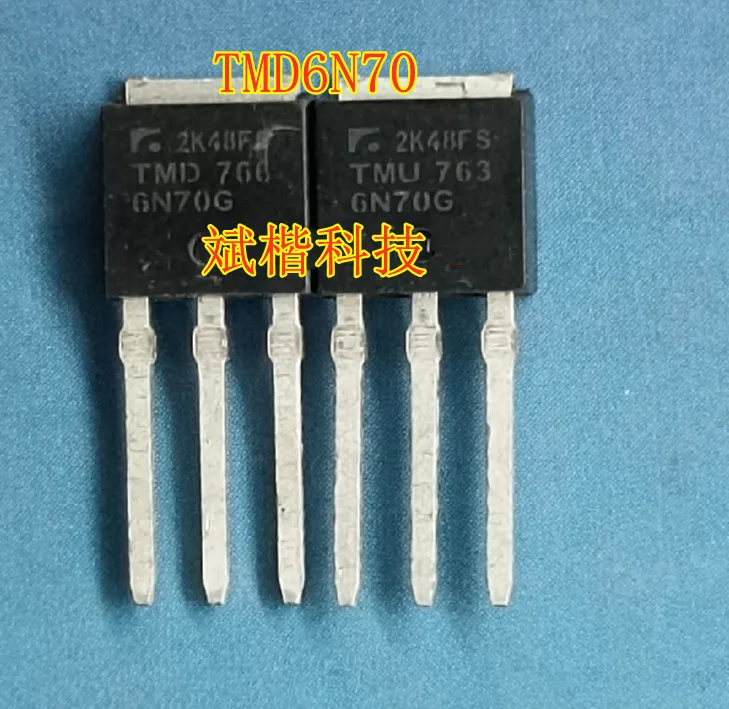 

10 шт./лот TMD6N70 SIF6N70C 6N70 TO-251 6A 700V MOSFET