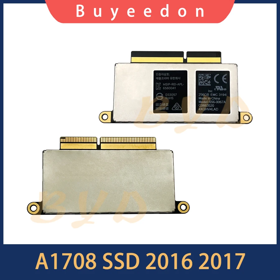 

Оригинальный Новый SSD 128 ГБ 256 ГБ 512 ГБ ТБ для MacBook Pro Retina 13 "A1708 твердотельный диск 2016 2017 год EMC2978 EMC3164