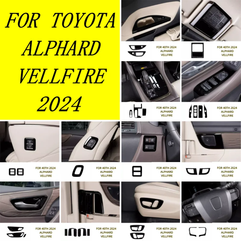 Для Toyota ALPHARD VELLFIRE 2024 комплект для модификации интерьера автомобиля чашка воды