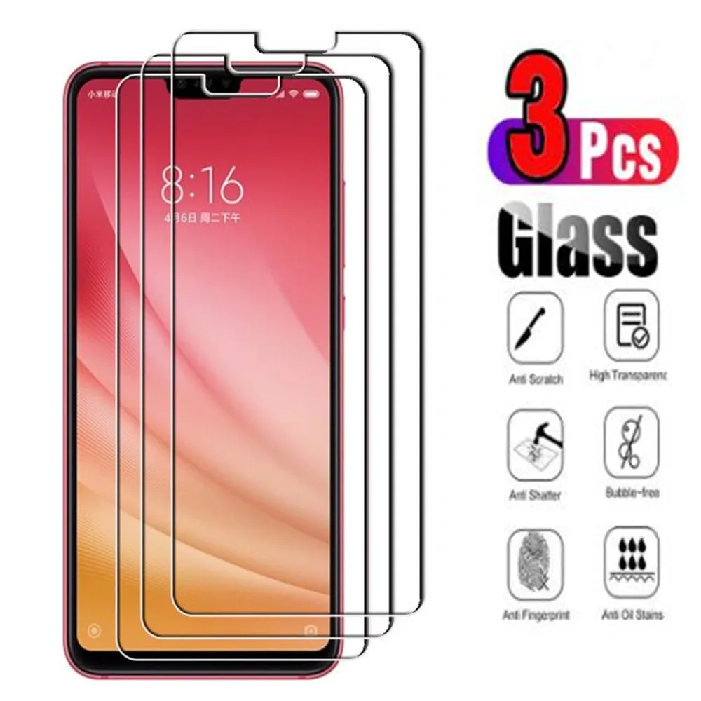 Защитное стекло для Xiaomi Mi 8 Explorer Lite 8SE A2 A1 Redmi Note 6 Pro 5A 5 Plus 4X 4 S2 3 шт. - купить по