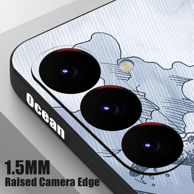 Фото Чехол для телефона с рисунком рыбы и ремешком для Samsung Galaxy S26 S25 S24 Ultra S23 S25 FE A57 A17 A56 A55 A37 A36 A16 A35 A54, TPU-чехол №3