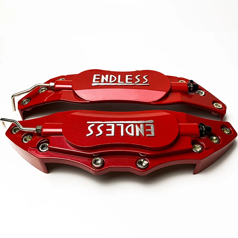 

2PCS 3D Endless Aluminum Brake Caliper Cover For Jeep Wrangler Liberty Grand Cherokee PHEV Cherokee Patriot Renegade Compass