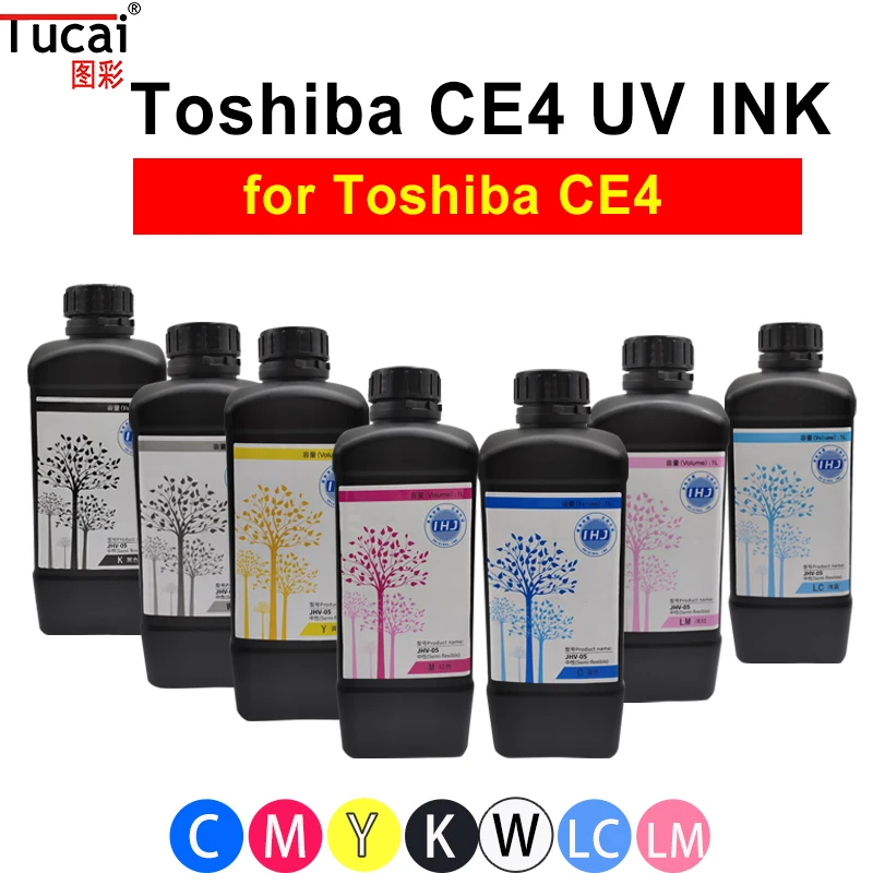

Original Japan JHV SAKATA UV Ink For Toshiba CE4M UV Flatbed Printer CE4 Print Head Gen5 UV Printer Inks