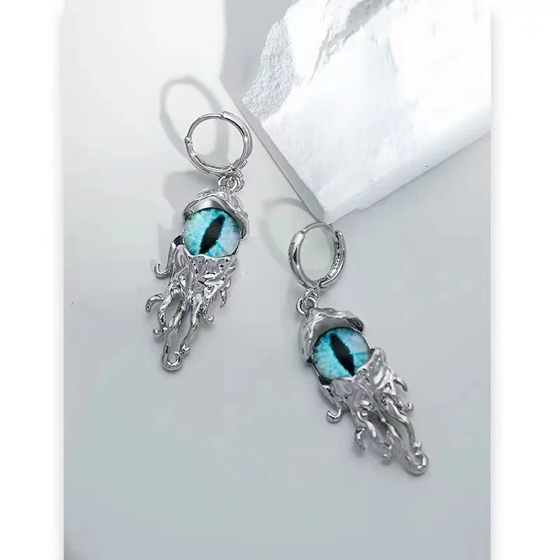 Серьги-подвески в готическом стиле для мужчин и женщин висячие украшения с