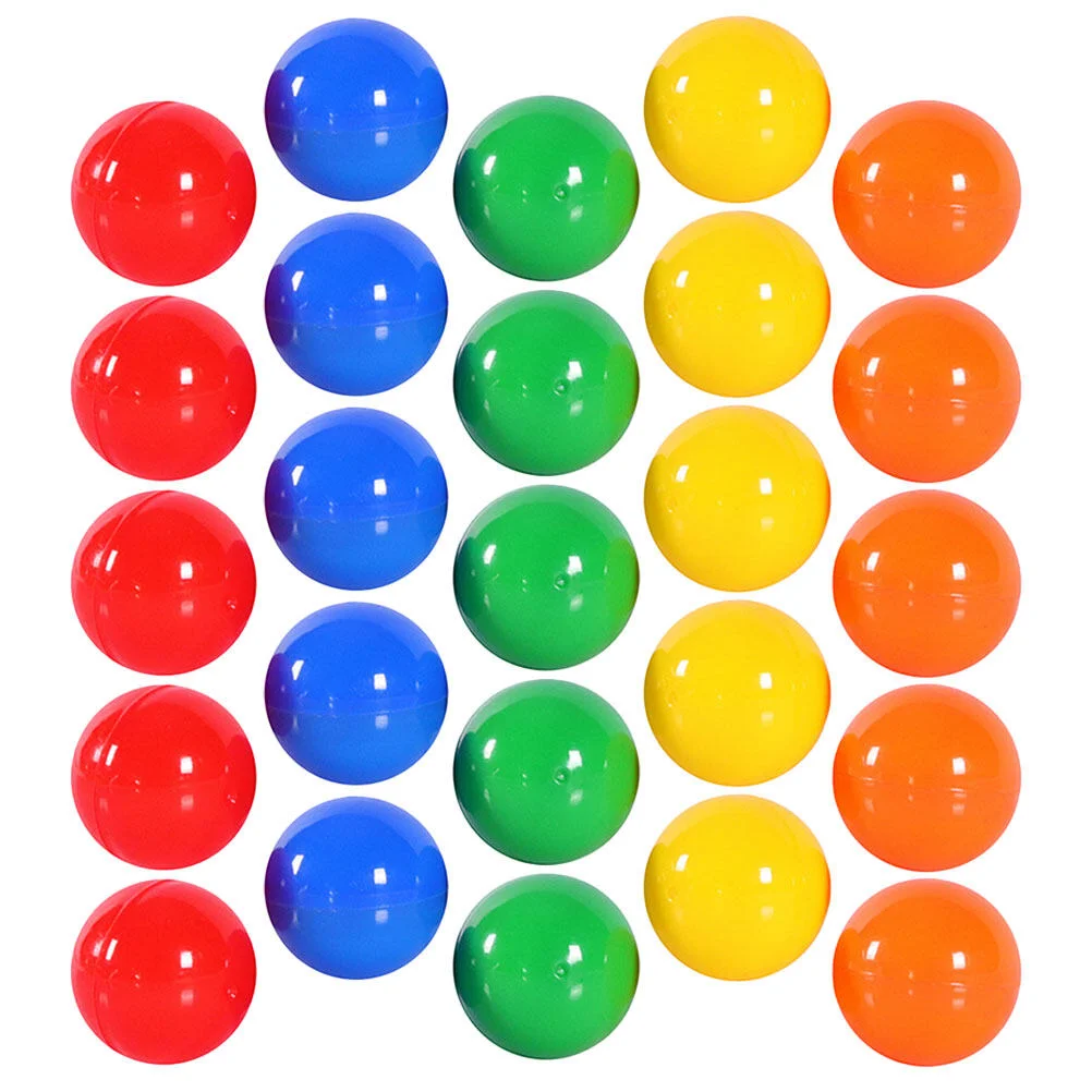 50 Pcs Lottery Ball Balls Entertainment Picking Party Kids Phone Toy Colored Sphere Seamless Small Game