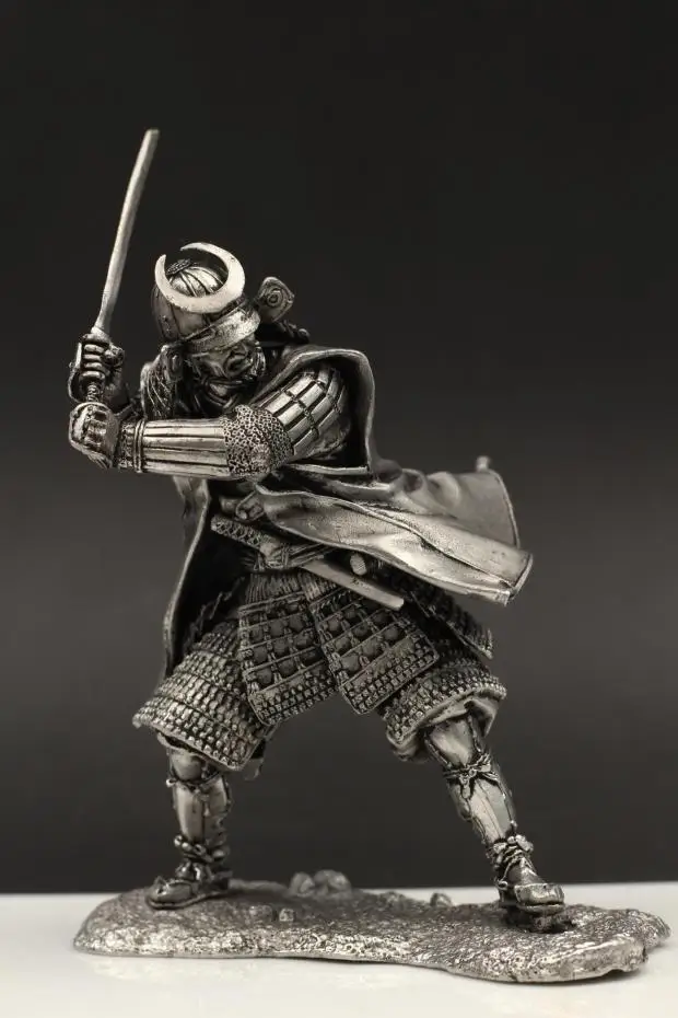 

1/18 90mm metal ancient soldier model Japanese Warring States Overlord Azuchi Momoyama period samurai