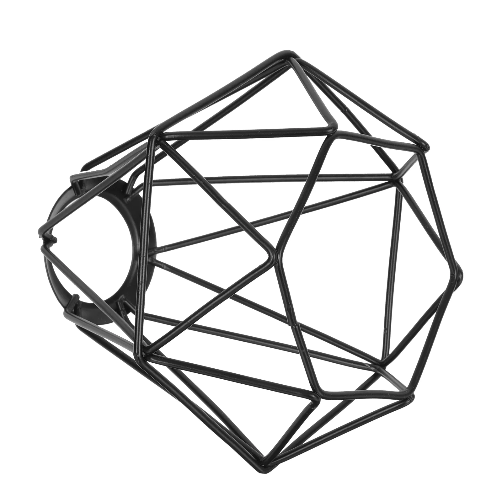 

Lamp Shade Cage Lampshade Wire Light Metal Guard Iron Cover Hanging Ceiling Table Industrial Bulb Chandelier Vintage Decorative