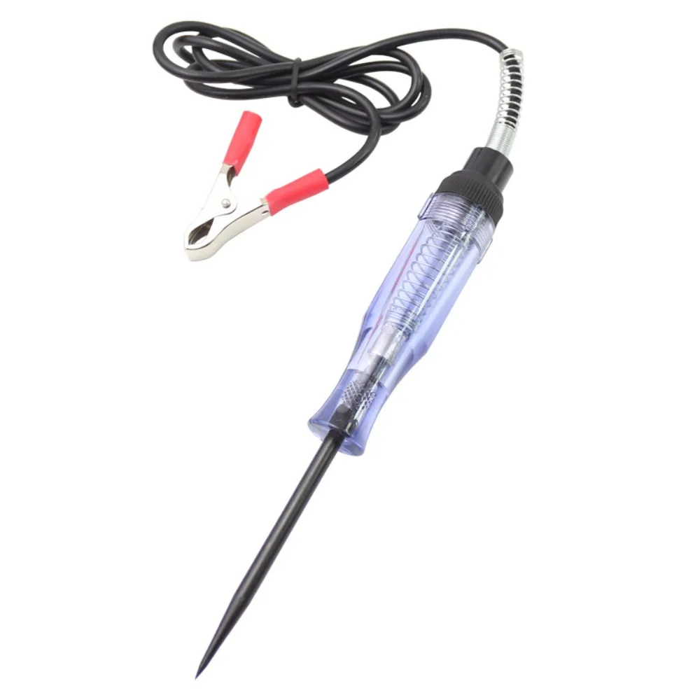 

6V/12V/24V Electrical Voltage Tester Pen Pen Light Bulb DC Voltage Continuity Tester Pen Lead Probe Automobile Diagnostic Tools