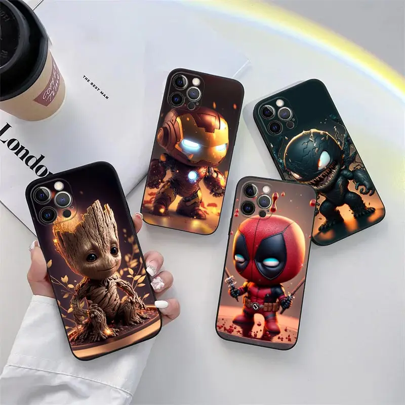 Фото Чехол для телефона Baby Marvel Groot Deadpool для Honor 600 Lite 400 Pro X9D X8D X6D X9B X8B X7B X9C X9A X5 Y7 Y9 Magic 5 6 7 Lite №1