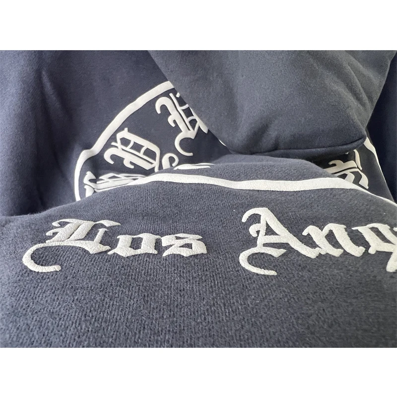 Толстовка ASKYURSELF с капюшоном винтажная свободная толстовка надписью начесом для