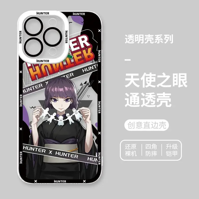 Чехол для телефона Full Time Hunter Apple 16 с рисунком аниме iphone 15 pro max для 12 Killua 14 Pro, новый чехол для телефона XSMAX, праздничный подарок kawaii (art.: 3920ccbe8e045) - 3920ccbe8e045
