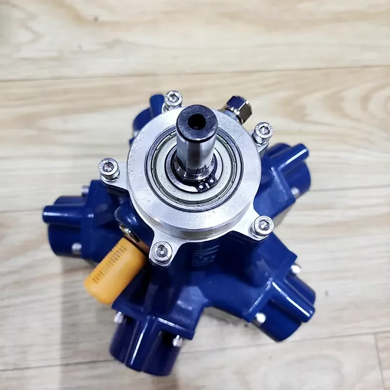 Фото Пневматический двигатель Prona Air Motor De Aire 2/5HP M40, высокоскоростной промышленный пневмодвигатель M-40 №1