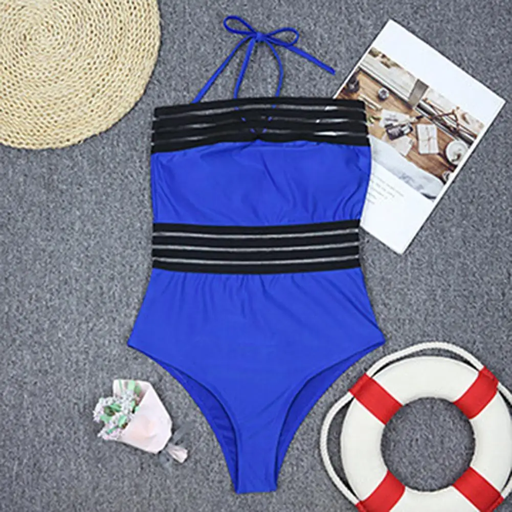 

Популярный женский беспроводной купальник с высокой талией, женское бикини, сетка для плавания