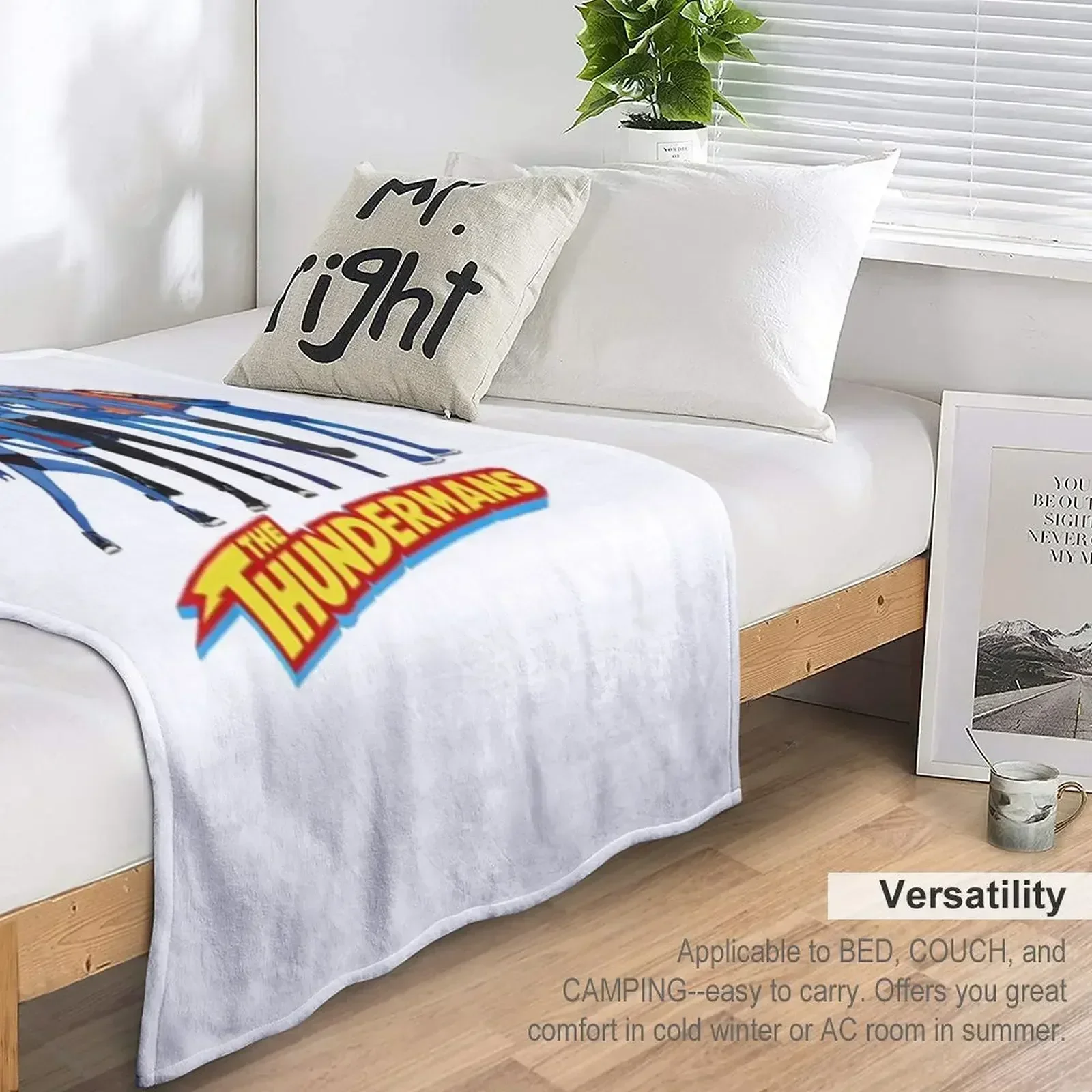 Одеяло The Thundermans для мальчиков Покрывала Мягкие кровати большие одеяла