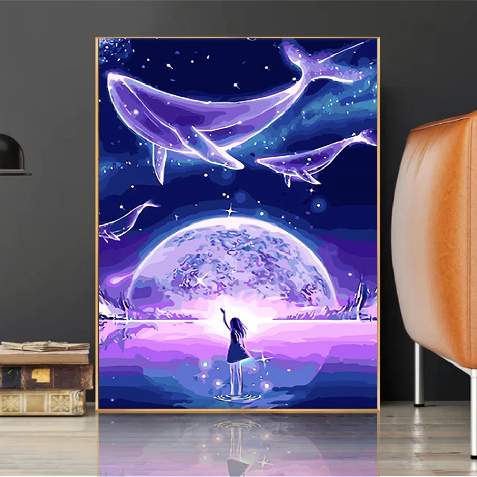 

Diamond Painting Cartoon Home Decor Cross Stitch Kit Paintings Diamond 5d Full New New Diamond Embroidery Gift Home Decoration