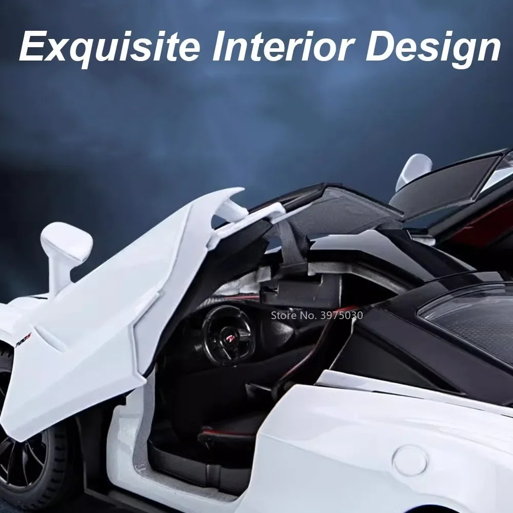 1:32 сплав MCL 720S игрушки миниатюрные автомобили литые под давлением модели звук