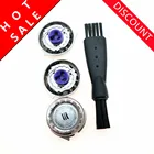 3 шт., сменные головки для электробритвы Philips PT730 PT735 PT860 PT870 AT750 AT751 AT890 AT891 HQ7120 HQ7100